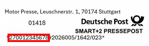 Abonummer Infobild